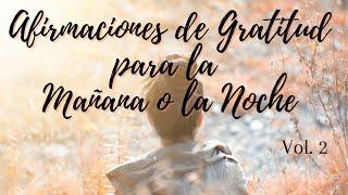 AFIRMACIONES DE GRATITUD para el Merecimiento y La Abundancia (MEDITACIÓN)