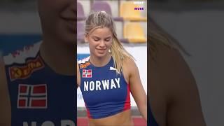 Embla Matilde Njerve: Track & Field's Rising Phenom #shorts #polevault