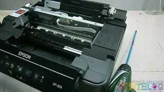 Разборка EPSON XP-103, 203, 207, 303, 306, 313, 406, 413, SX230, SX235W (Disassembly Epson XP).