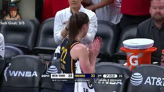 She's BACKKKK!!! TJDaKid Reacts To New York Liberty vs. Indiana Fever WNBA (6/14/25) *Fever Fan*
