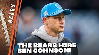 REKAP:  The search is over. The Chicago Bears to hire Ben Johnson as head coach!