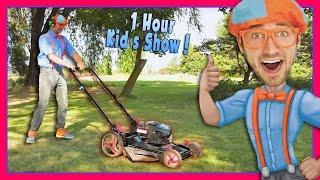 Blippi Videos for Children | Lawn Mower and More!