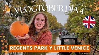 Día 4 VLOGTOBER en LONDRES - Regent's Park y Little Venice. Canales de Londres (La pequeña Venecia)