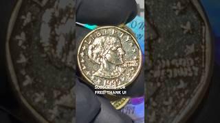 THIS GOLD DOLLAR WAS FOUND LIVE ON YOUTUBE! #coin #money #gold