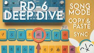 Behringer RD-6 Deep Dive: Song Mode / Track Write Mode | Copy & Paste | Sync