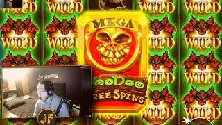 HITTING THE 'MEGA' BONUS ON VOODOO MAGIC! (STAKE)