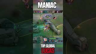 Gameplay Lukas Jungler Brutal Damage!!  [ Top Global Lukas  ] dronx hoshino - Mobile Legends