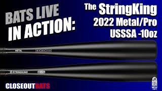 StringKing Metal Metal Pro 2 3 4 Big Barrel USSSA Bat Hitting