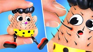 Crazy Hairy Toy *Colorful Gadgets and DIY Hand-Made Papercrafts*