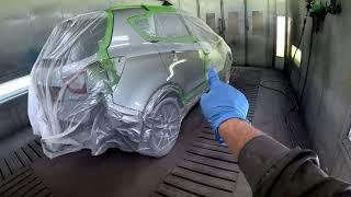 Car Painting: Nice silver blending job