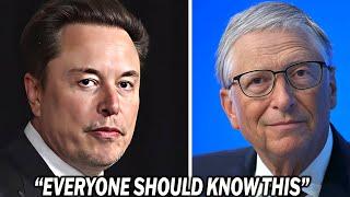 Elon Musk Releases New Message about Bill Gates & Notices Something Disturbing about him