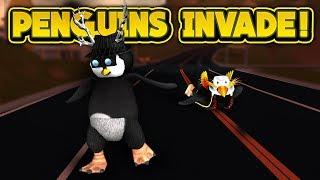 PENGUINS INVADE JAILBREAK! (ROBLOX Jailbreak)