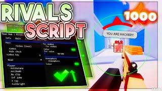 ROBLOX RIVALS SCRIPT/HACK GUI | AIMBOT, ESP | UNLOCK ALL | NO BAN | FREE DOWNLOAD / NO KEY