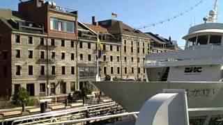 Boston Harbor, Atlantic & testing of Wondershare software