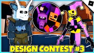 How to get "DESIGN CONTEST #3" BADGE in Fazbear's Revamp P2 [HALLOWEEN UPDATE!] - ROBLOX