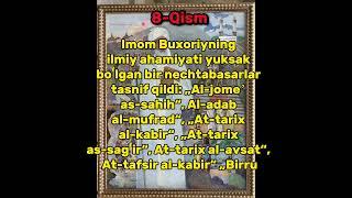 Imom al-Buxoriy 8-Qism #ilm #uzbekistan #ilim #islom #islomuz #toshkent #rekomendasi #history #tarix