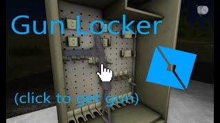 How to make a gun locker in Roblox Studio (click to get gun)