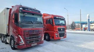 Пустым 3200 км .Перевал ТИТ обстановка.ТЫНДА. VOLVO FH 540