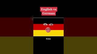 English vs German Language!