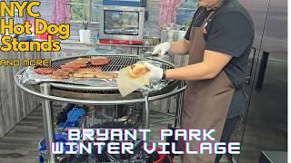 What's the REAL Cost of Running a BOOTH at Bryant Park Winter Village? | NYC Hot Dog Stands