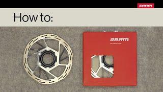 SRAM Road AXS | How to: Replace center lock brake rotors