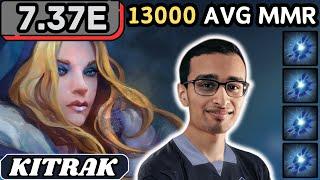 7.37e - Kitrak CRYSTAL MAIDEN Hard Support Gameplay - Dota 2 Full Match Gameplay