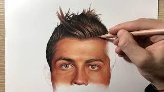 Drawing Cristiano Ronaldo • Long Version