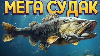 СУДАК ВЫРОС ДО МЕГА РАЗМЕРОВ ( Feed and Grow: Fish )