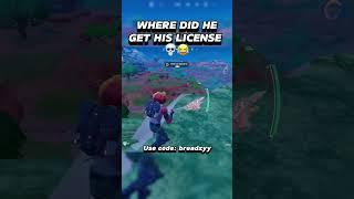 FISH STICK CANT DRIVE #breadzy #fortnite #funny #memes #gaming #viralmemes #fortnitememes #yts