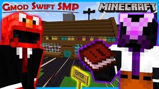 Minecraft | Gmod Swift SMP | Escaping Sesame Street By Building The Krusty Krab! [Part 1]