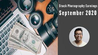 Stock Photography Earnings September 2020 | The Teaching Doc