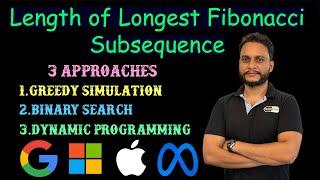 Length of Longest Fibonacci Subsequence | Leetcode 873