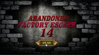 Abandoned Factory Escape 14 Walk Through - FirstEscapeGames