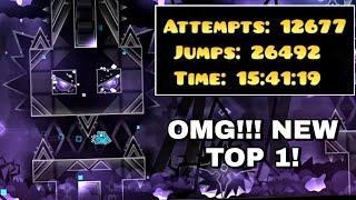 "Silent Clubstep" Is Verified! (W/Clicks) [Impossible TOP 1] | Geometry Dash