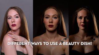 Beauty Dish Portraits with a Two Light Studio Setup + Godox AD300 Pro + Godox MS300 + Nikon D850