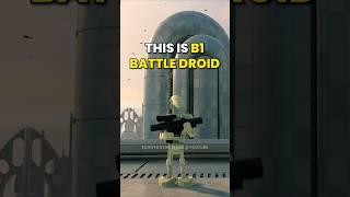 This is B1 Battle Droid #starwars