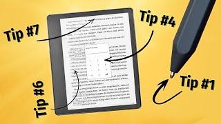 20 Must-Know Kindle Scribe Tips & Tricks