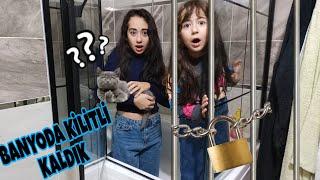 ASYA BİZİ MİNİCİK BANYOYA KİLİTLEDİ ESMA ve KEDİ ÇOK KORKTU ماما جابت بيبي - جنى مقداد | طيور الجنة