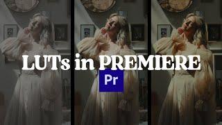 How to Use LUTs in Premiere Pro [Color Grading Tutorial]