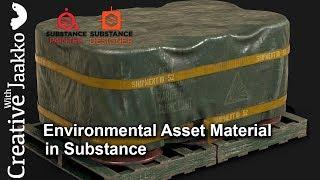 Environmental Asset in Substance Designer and Substance Painter