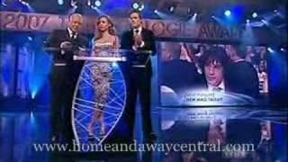 Most Popular New Male Talent - Logies 2007