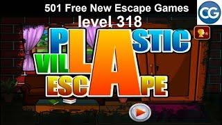 [Walkthrough] 501 Free New Escape Games level 318 - Plastic villa escape - Complete Game