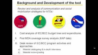 ENVISION WEBINAR: Using the NTD IEC and Social Mobilization Toolkit