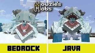 Mowzie's Mobs Java vs Bedrock - Short Comparison | Minecraft Mod Comparison