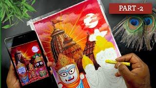 How to draw lord Jagannath Balaram Subhadra, Rath yatra Festival Drawing, Jagannath Drawing