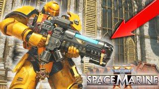 PLASMA INCINERATOR GAMEPLAY: Imperial Fists Tactical vs Tyranids - Warhammer 40k: Space Marine 2