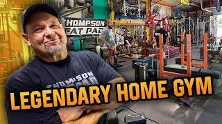 HUGE Storage Shed Home Gym Tour with Donnie Thompson