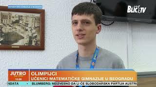 "Bila je jaka konkurencija": Olimpijci, učenici matematičke gimnazije o takmičenju | JUTRO