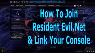 [LINK] Resident Evil.Net How To Join & Link Your Console PS3 Xbox 360 Resident Evil 6 RE6 Walkthru