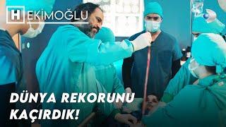 Ateş, Aslı'nın Midesinden 8 Metre Tenya Çıkarttı! | Hekimoğlu 39.Bölüm